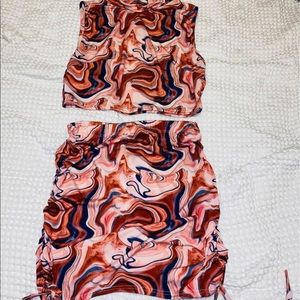Cute two piece set - Multicolor (Size Medium)